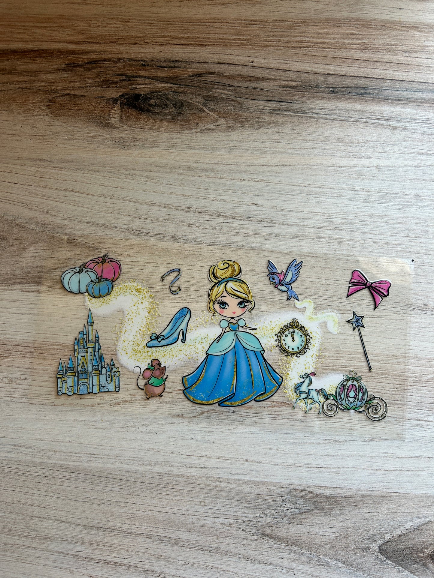 Glass Slipper Princess Cup Wrap