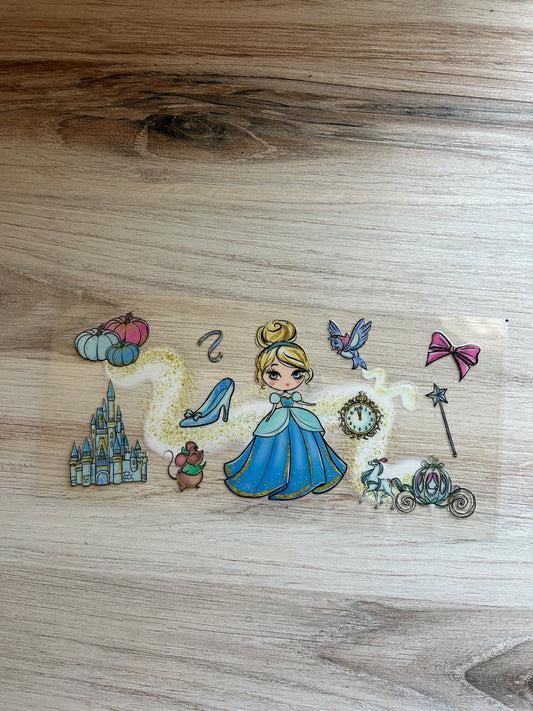 Glass Slipper Princess Cup Wrap
