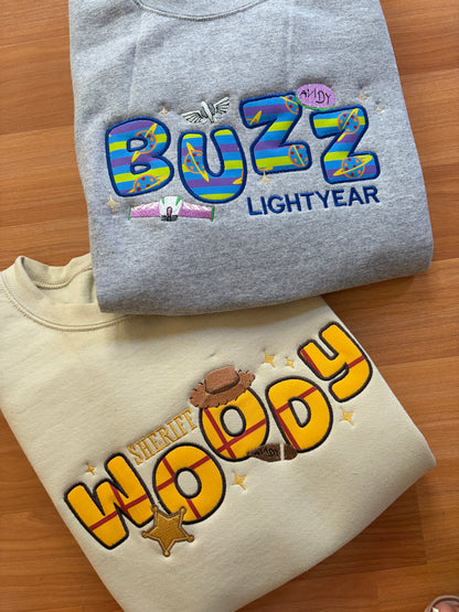 Astronaut Toy Embroidered Sweater
