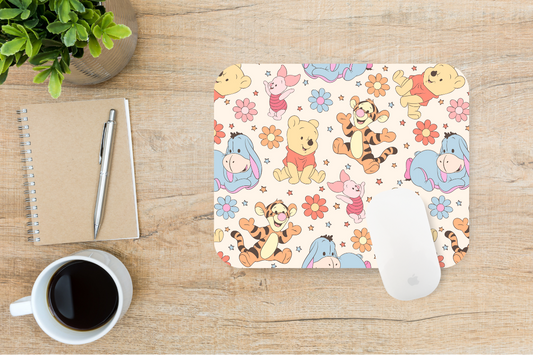 Baby Hunny Bear and Friends Mouse Pad