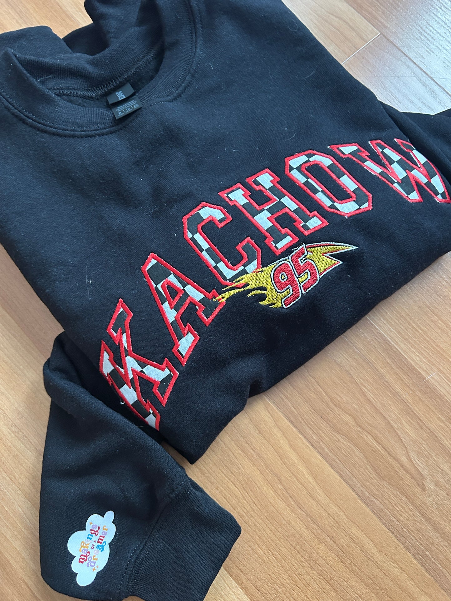 Kachow Embroidered Sweater