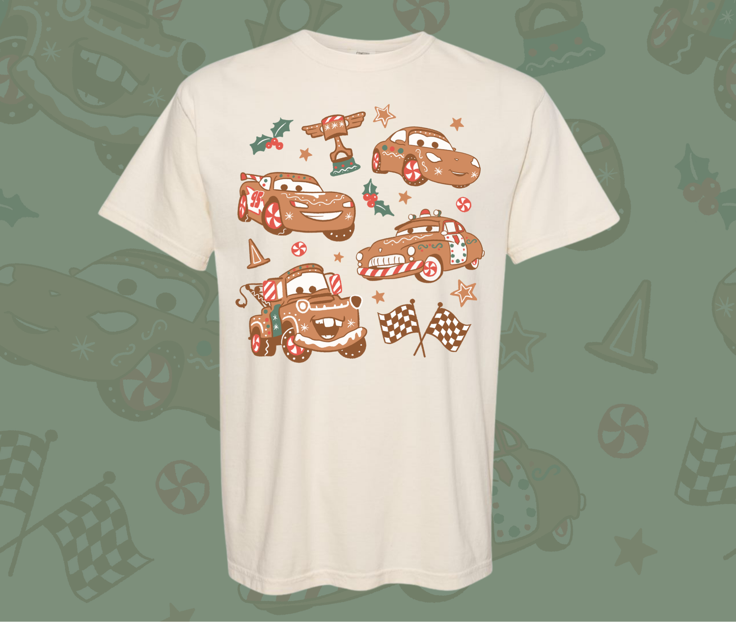 Gingerbread Cars Shirt
