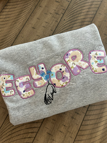 Tigger & Eeyore Embroidered Sweater