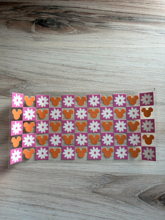 Checkered Mouse Cup Wrap