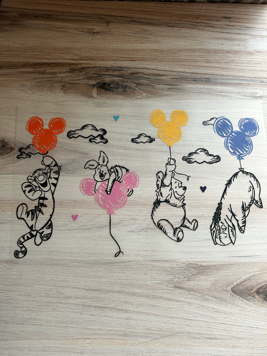 Bear Balloons Transfer