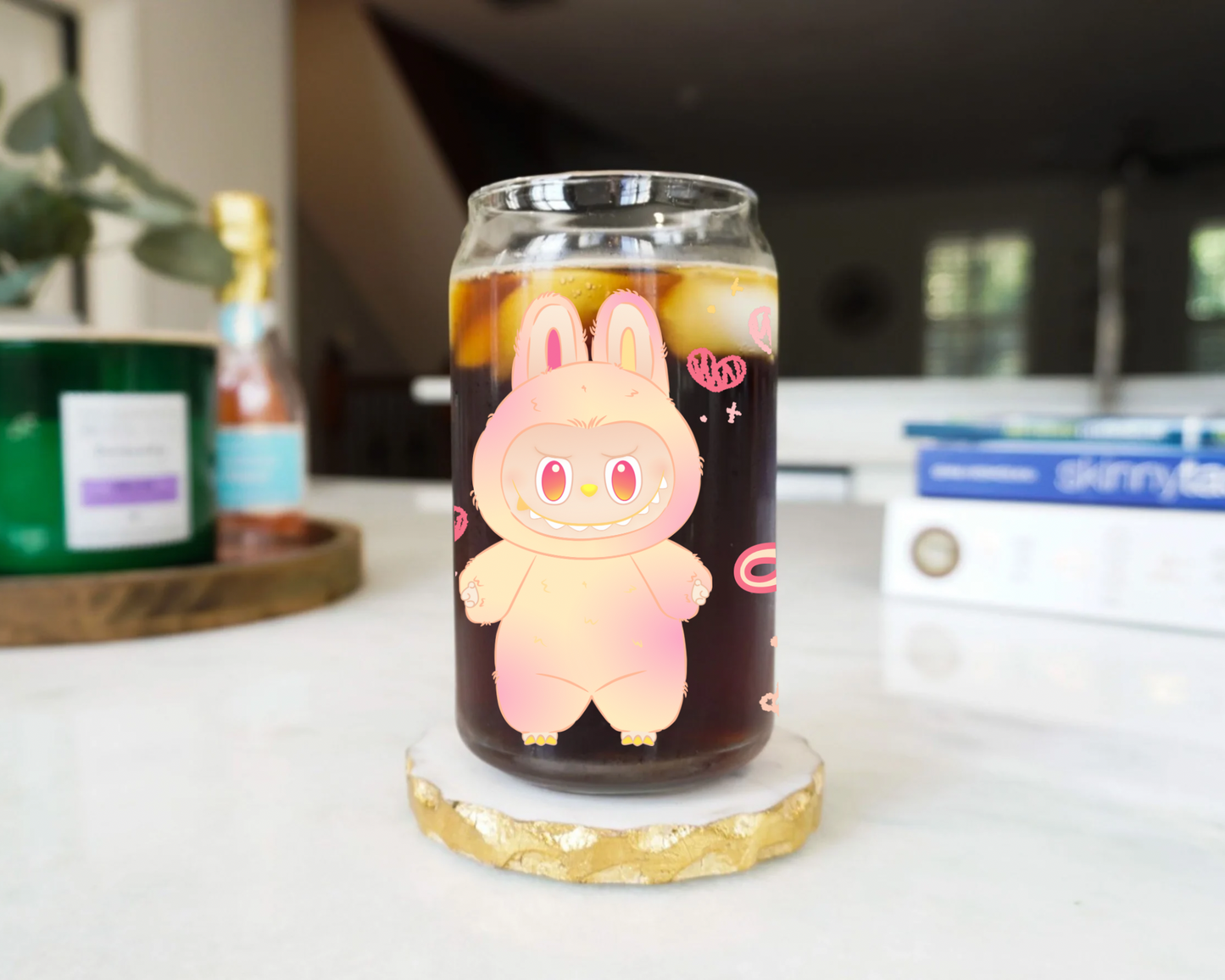 Monster Bubu Glass Cup