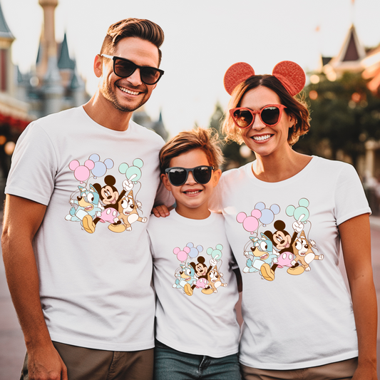 Sisters with the Main Mouse Shirt