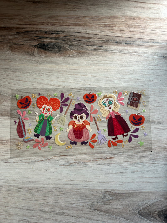 Spooky Sisters Cup Wrap