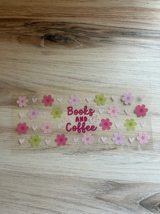 Books and Coffee Cup Wrap