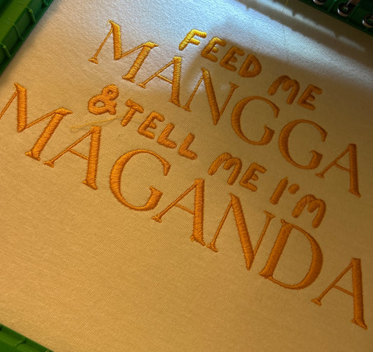 Maganda Mangga Embroidered Shirt
