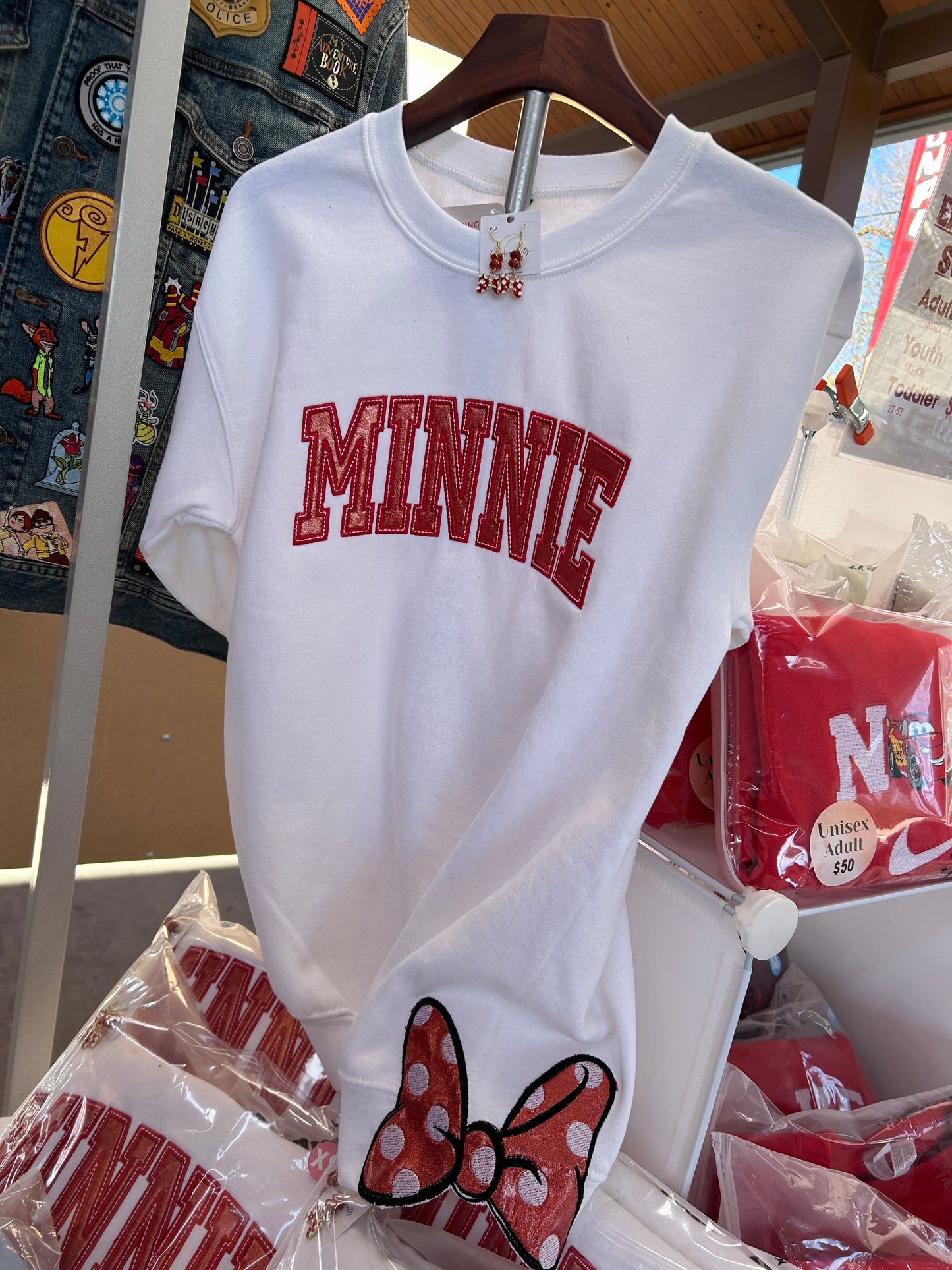 Miss Mouse Collab Embroidered Sweater