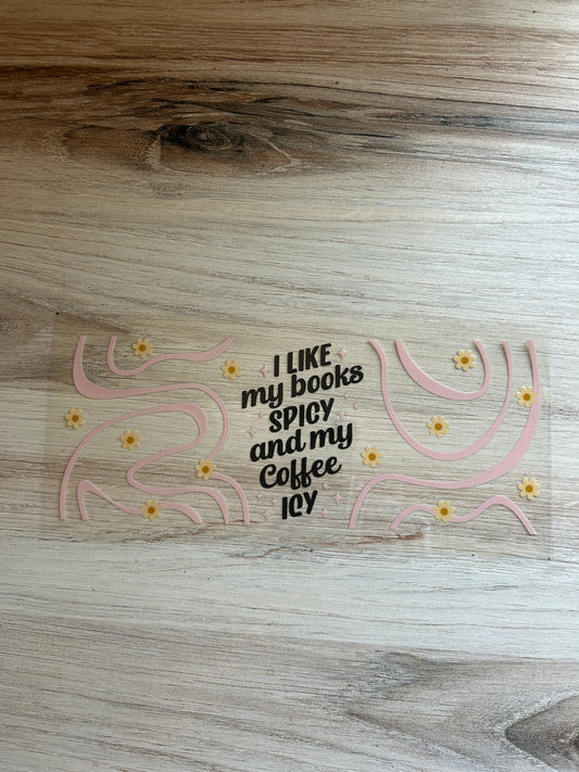 Spicy Book Cup Wrap