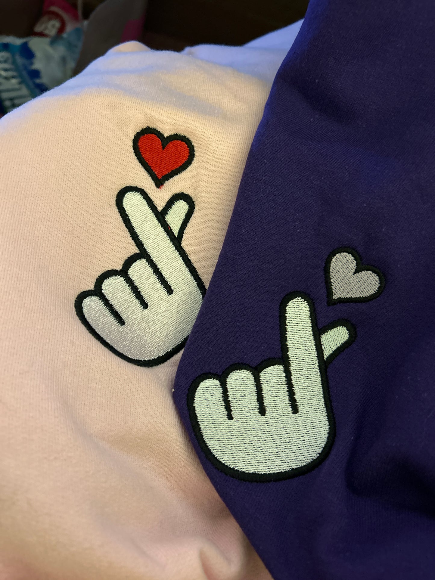 Hearts Collab Embroidered Sweater