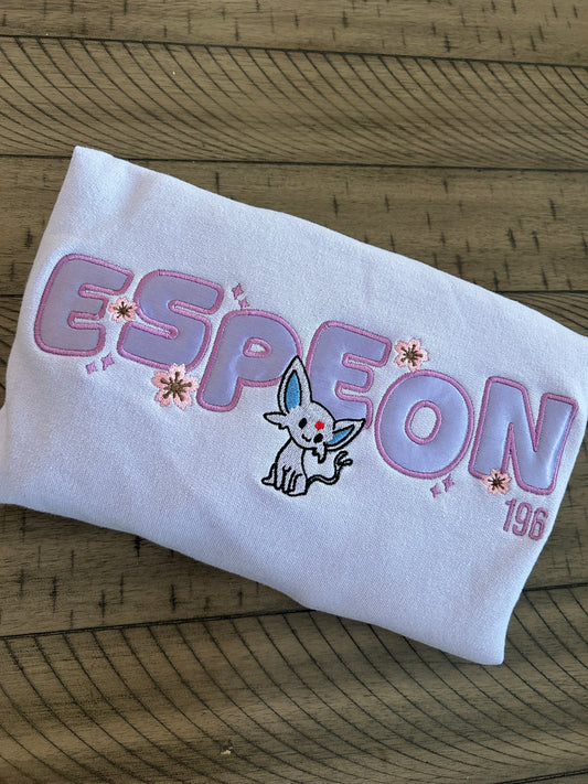 Psychic Cat Embroidered Sweater