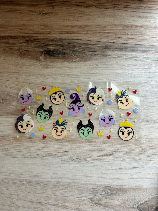 Villain Heads Cup Wrap