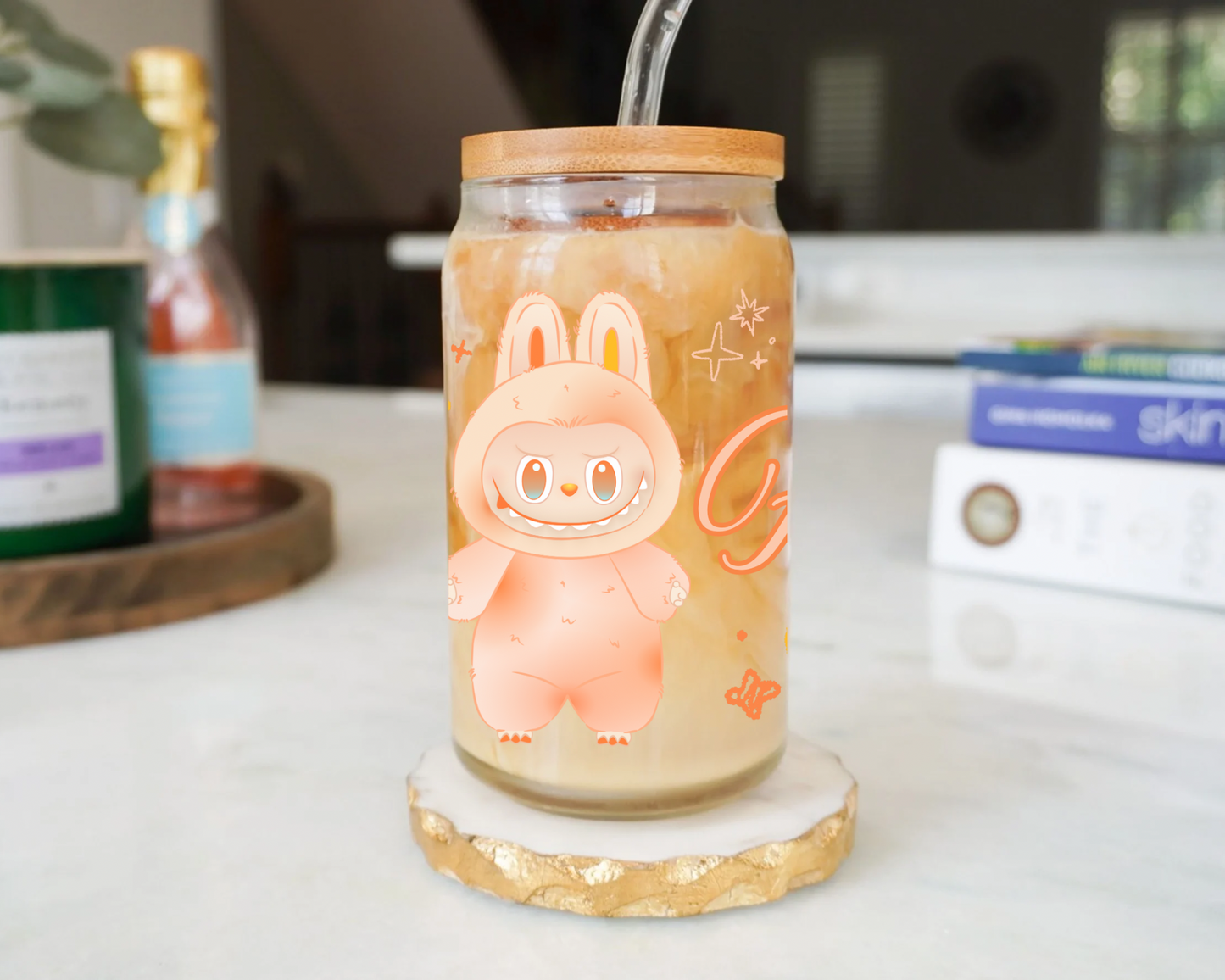 Monster Bubu Glass Cup