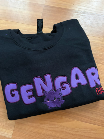 Grinning Shadow Spirit Embroidered Sweater