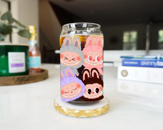 Bubu Faces Glass Cup