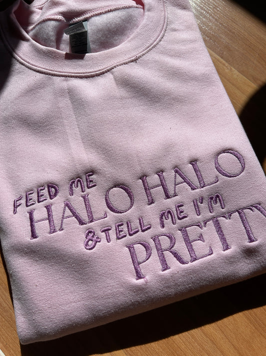 Halo Halo Embroidered Sweater