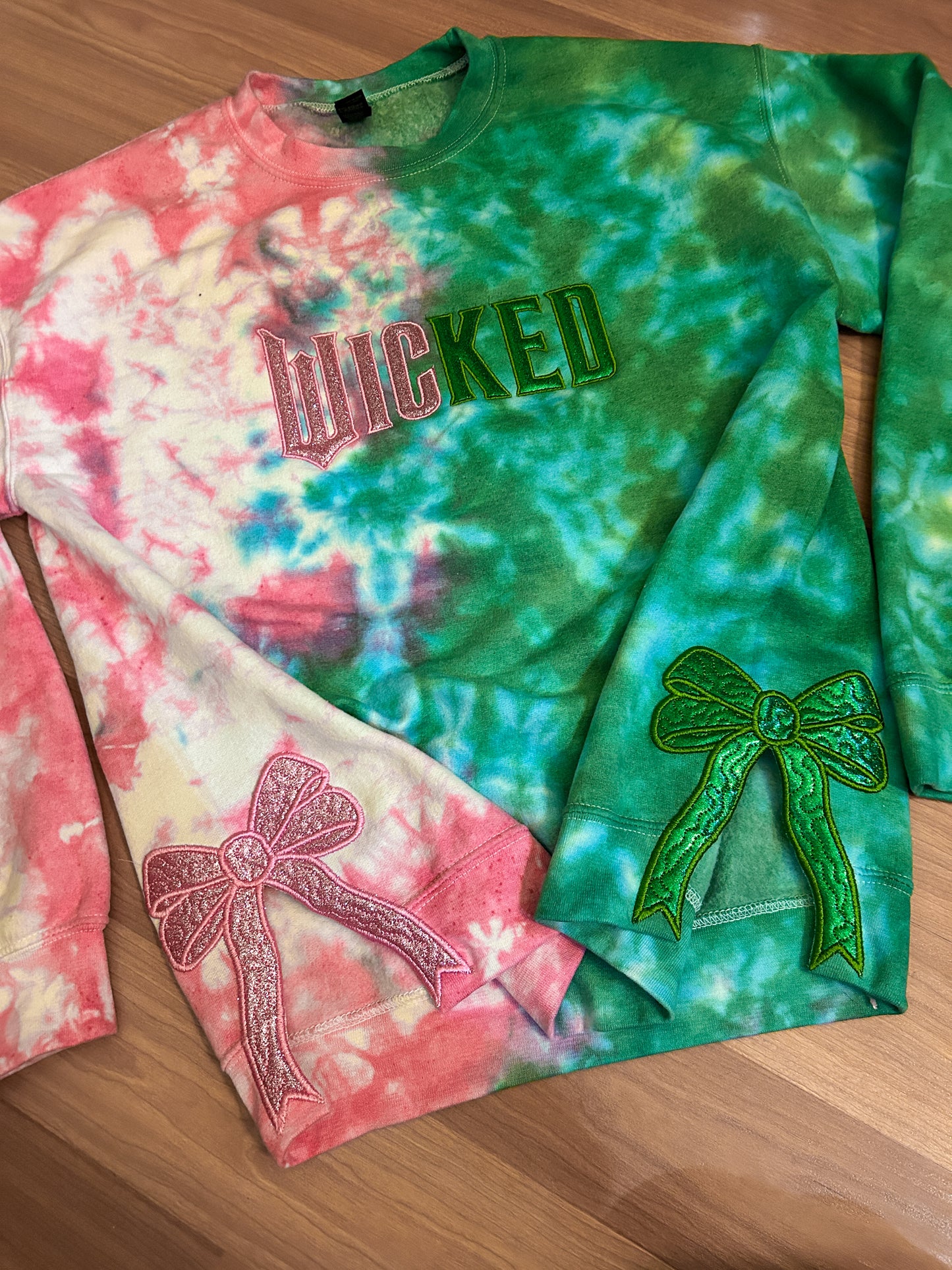 Wicked Tie Dye Collab Sweater