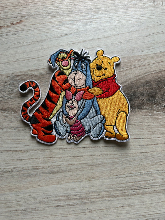 Bear and Friends Iron on Patch
