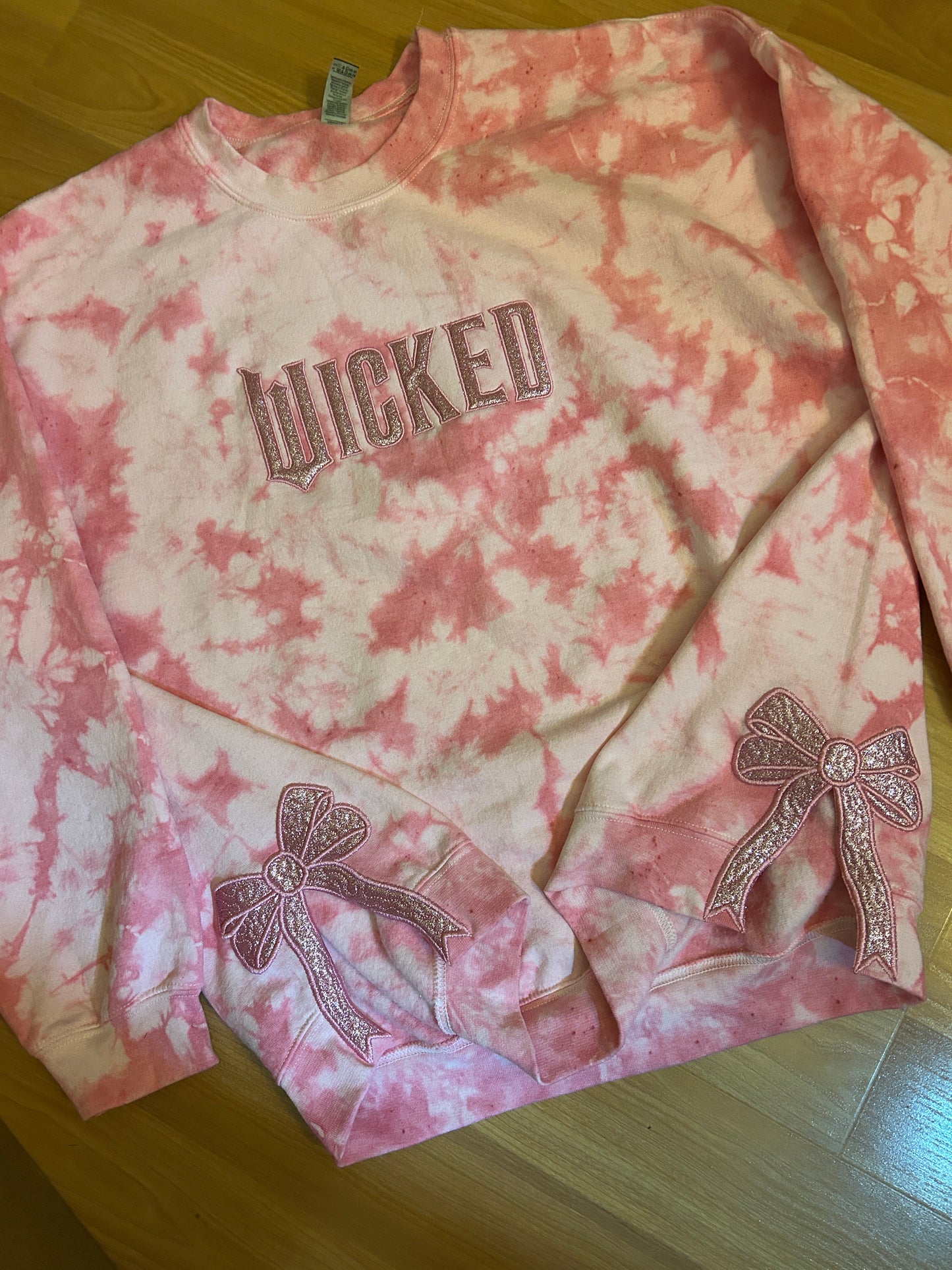 Wicked Tie Dye Collab Sweater