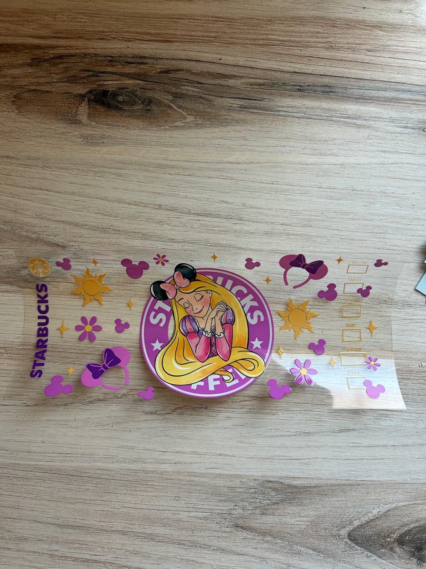 Punzie Coffee Parks Cup Wrap