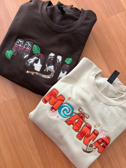 Demigod Embroidered Sweater