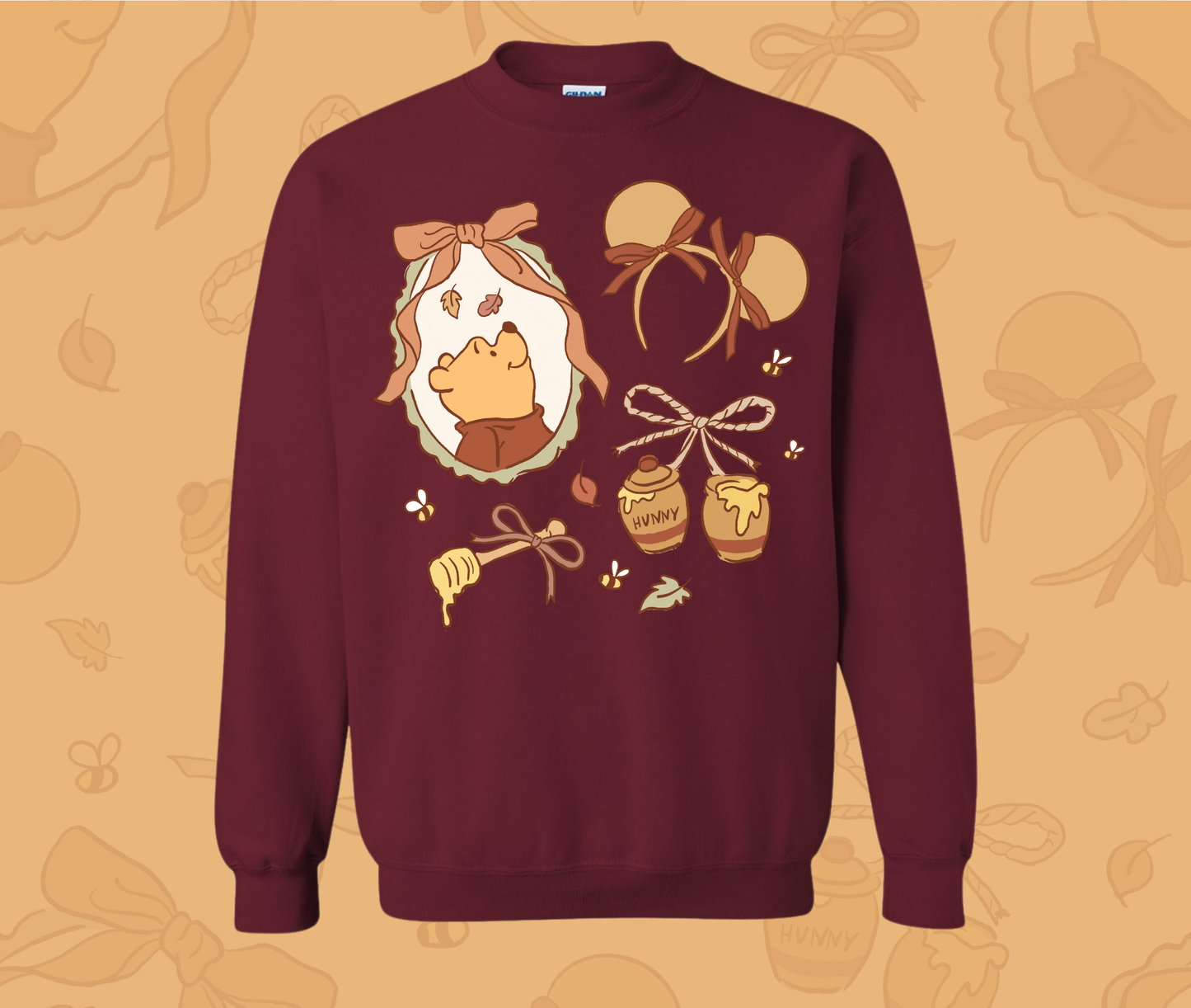 Pooh Coquette Locket Sweater