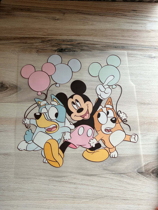 Mouse and Blue Pup Transfer