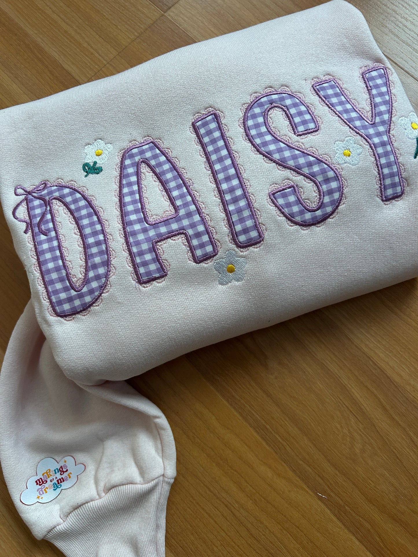 Minnie & Daisy Lace Embroidered Sweater