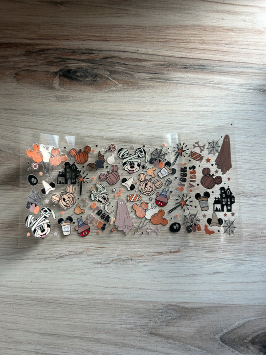 Spooky Parks Cup Wrap
