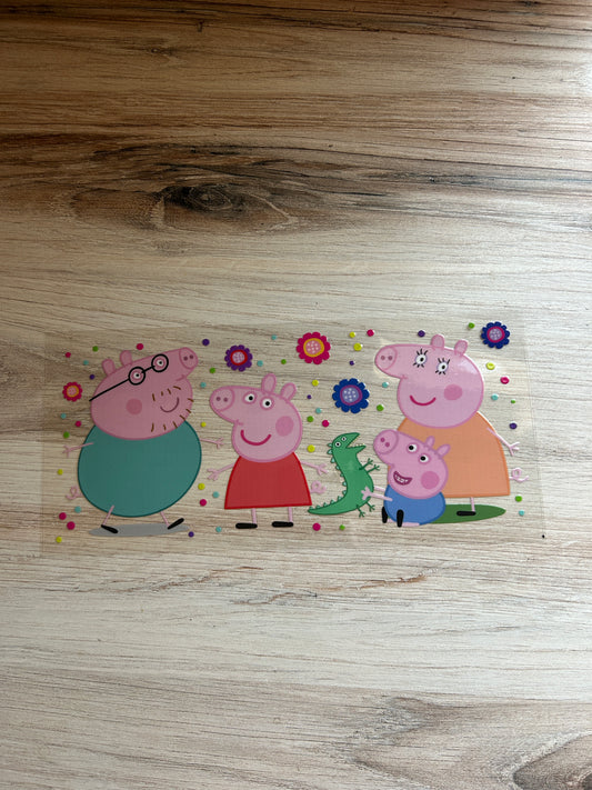 Pig Cartoon Cup Wrap