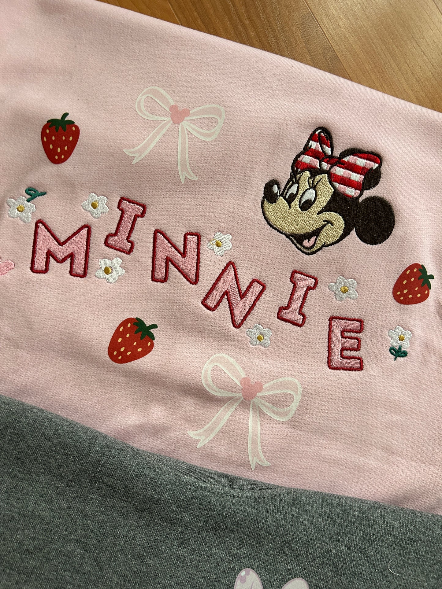 Minnie & Daisy Spring Embroidered Sweater