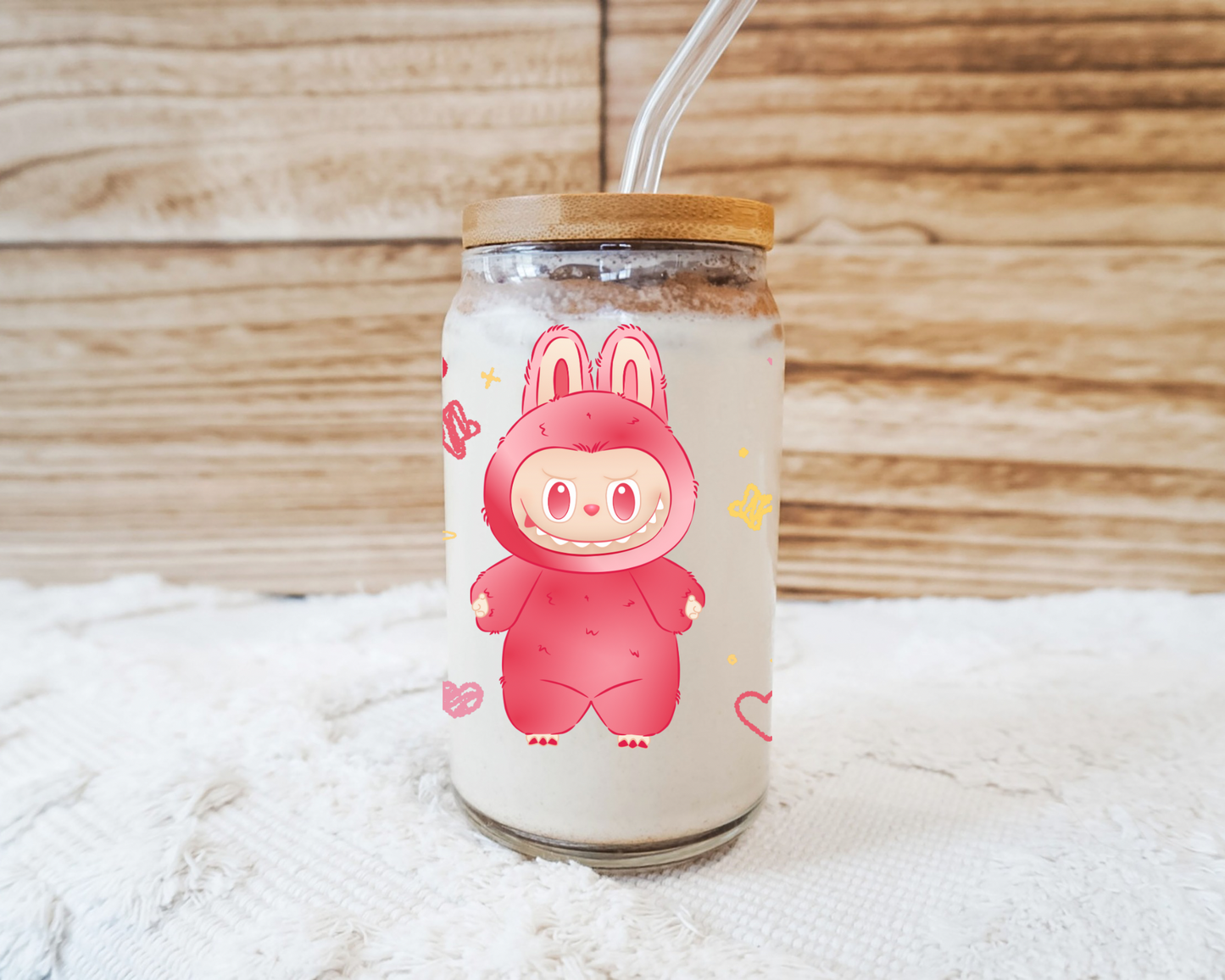 Monster Bubu Glass Cup