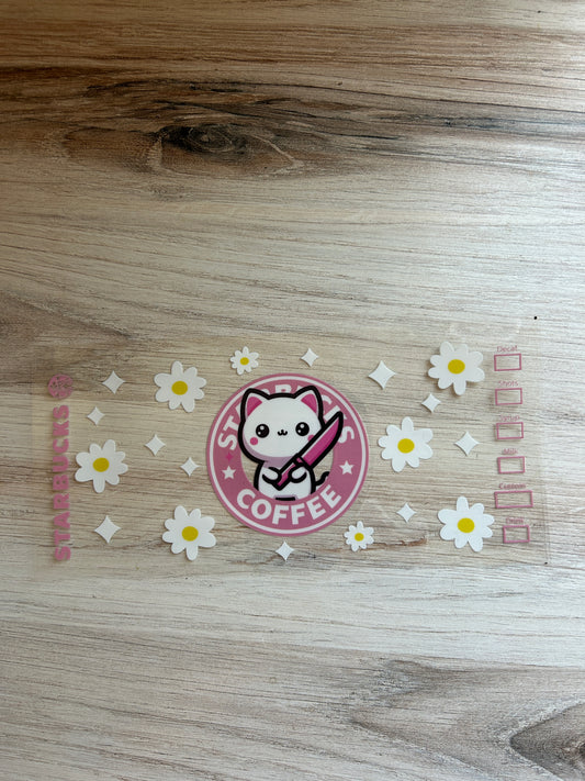 Dangerous Kitty Cup Wrap