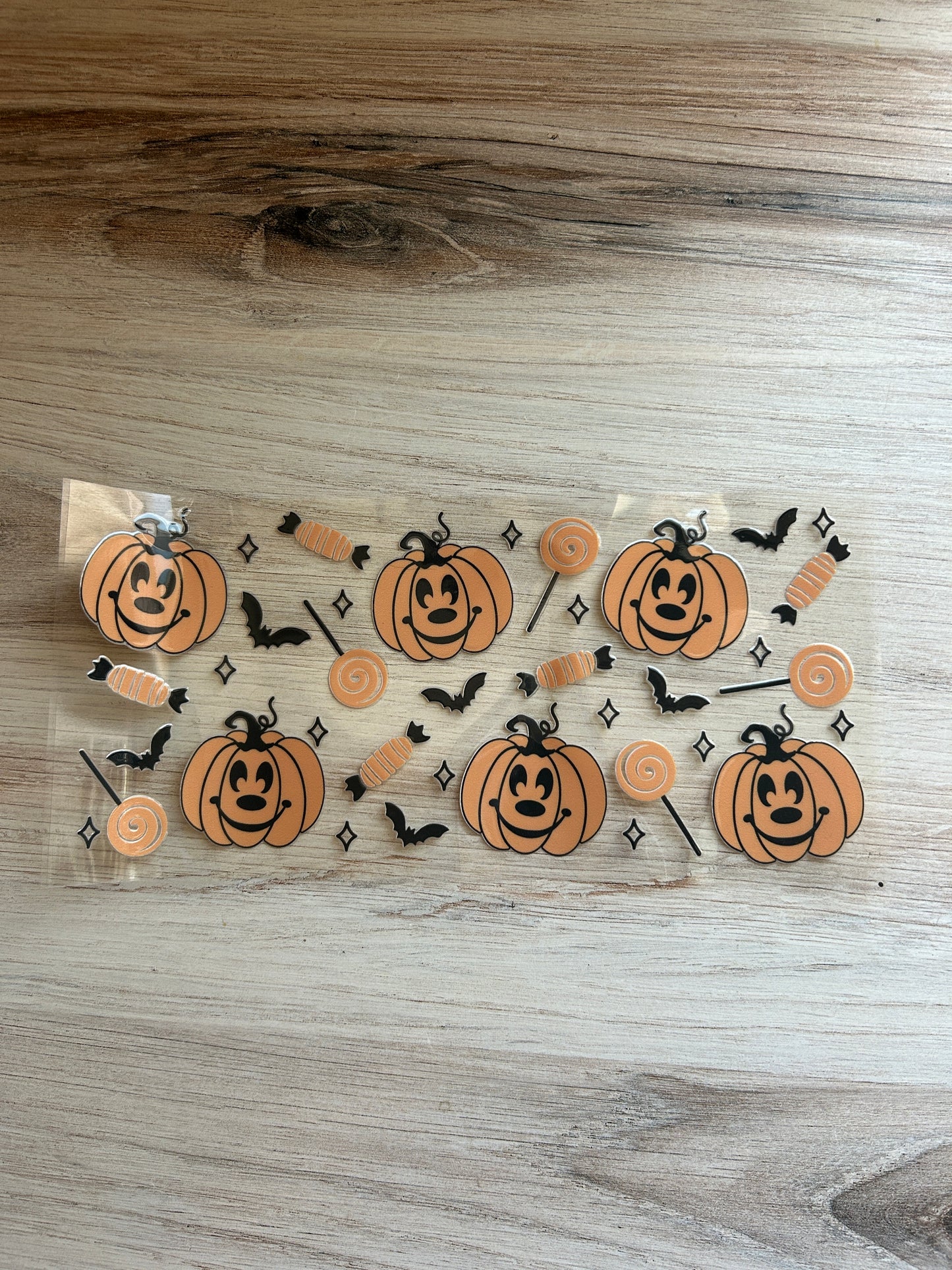 Pumpkin and Candy Cup Wrap