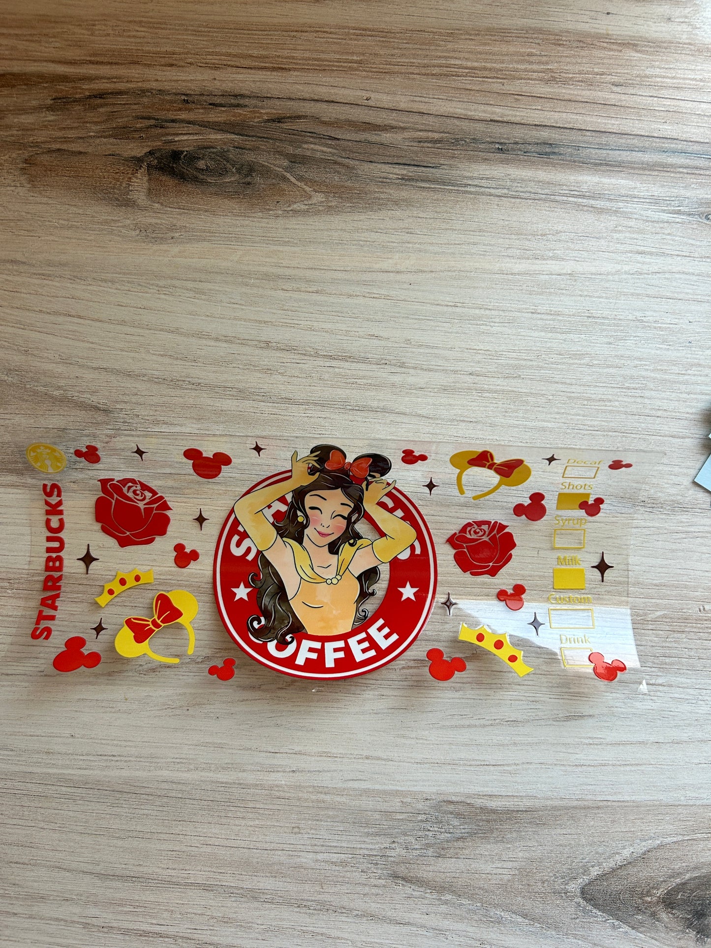 Beauty Coffee Parks Cup Wrap