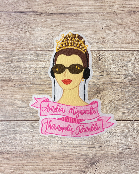 Amelia Iron on Patch