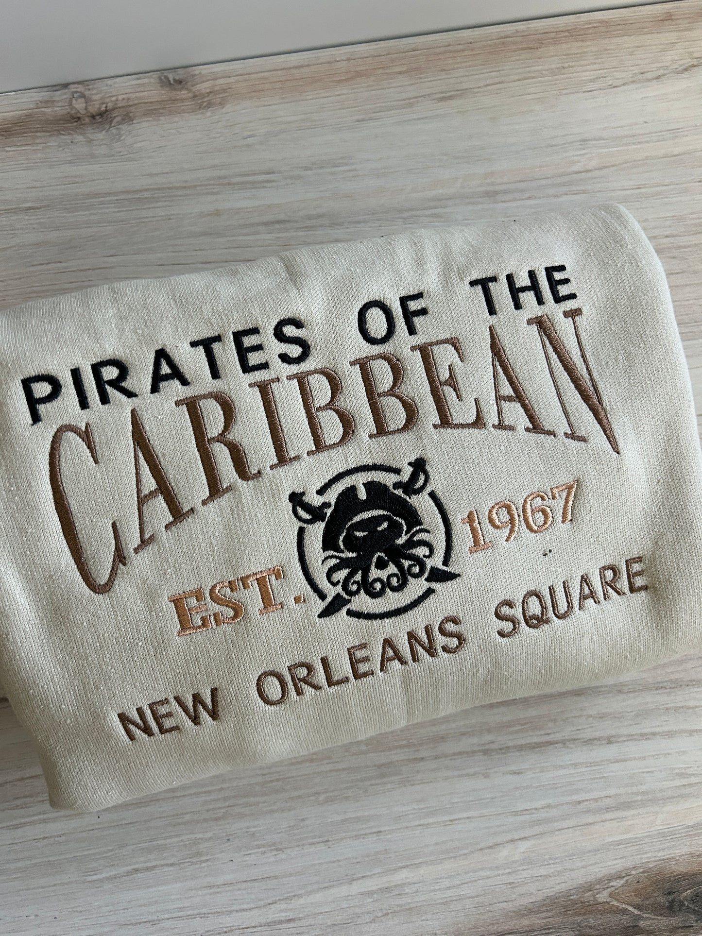 Pirate Ride Embroidered Sweater