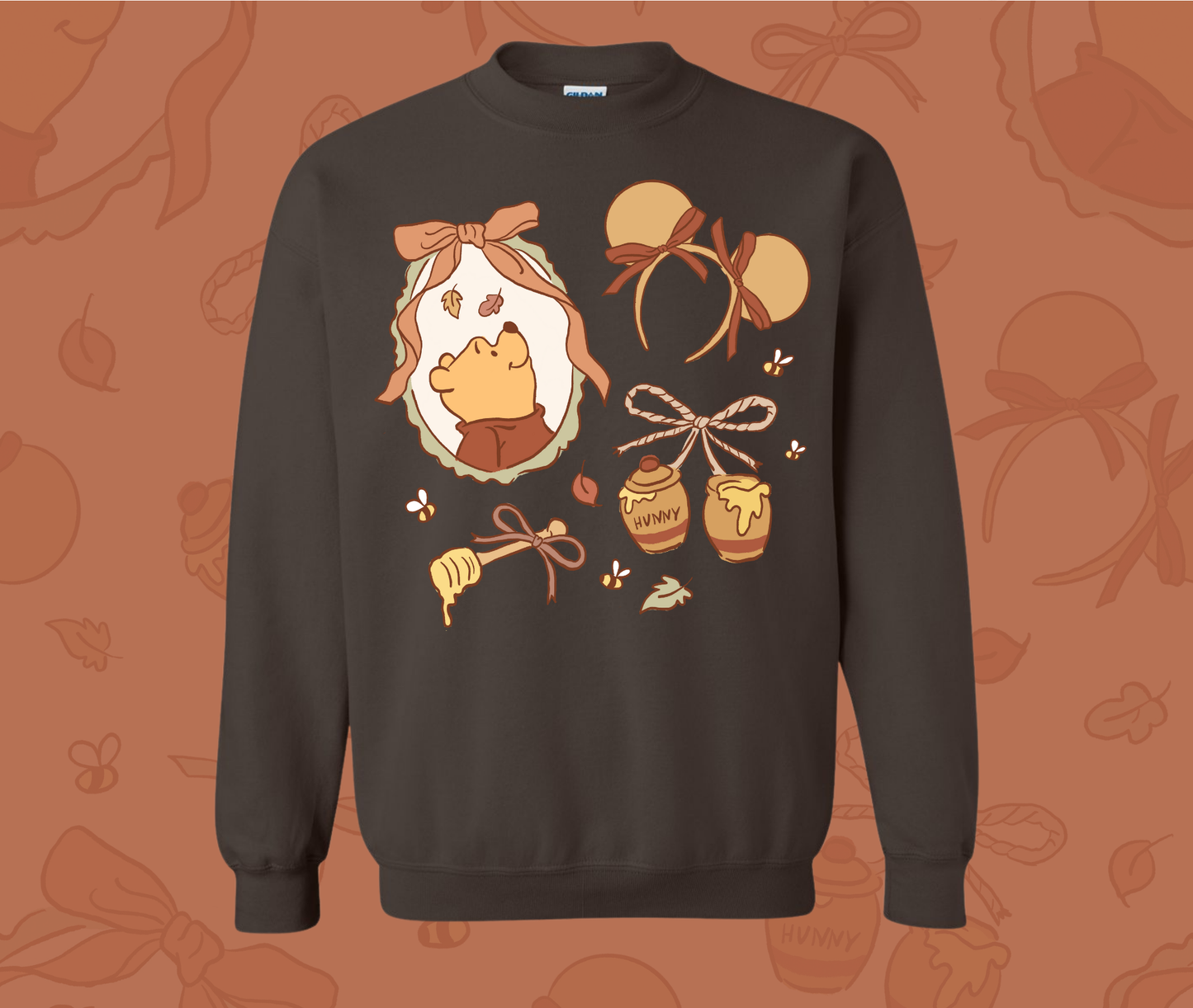 Pooh Coquette Locket Sweater