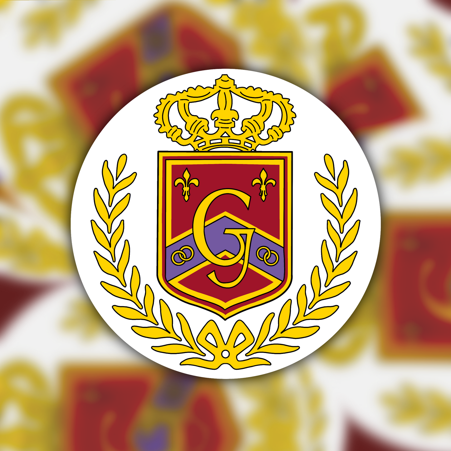 Genovia Crest Sticker