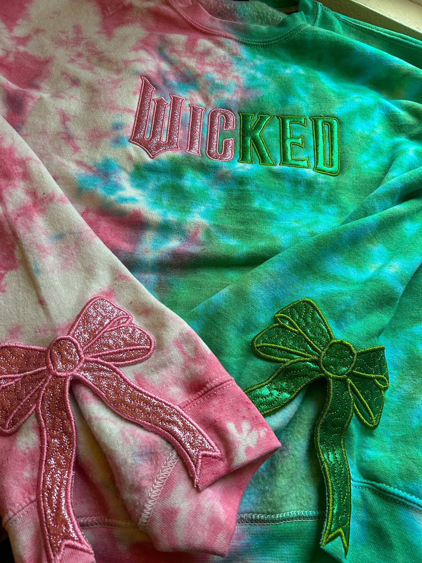 Wicked Tie Dye Collab Sweater