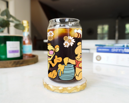 Baby Bear and Friends Glass Cup