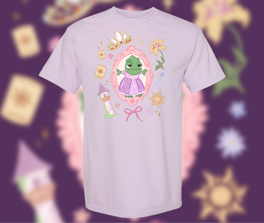 Tangled Locket Graphic Shirt