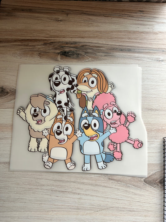 Bluey and Friends Transfer