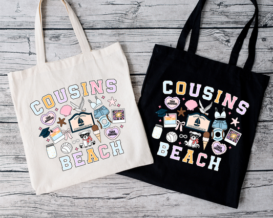 Cousins Beach Tote Bag