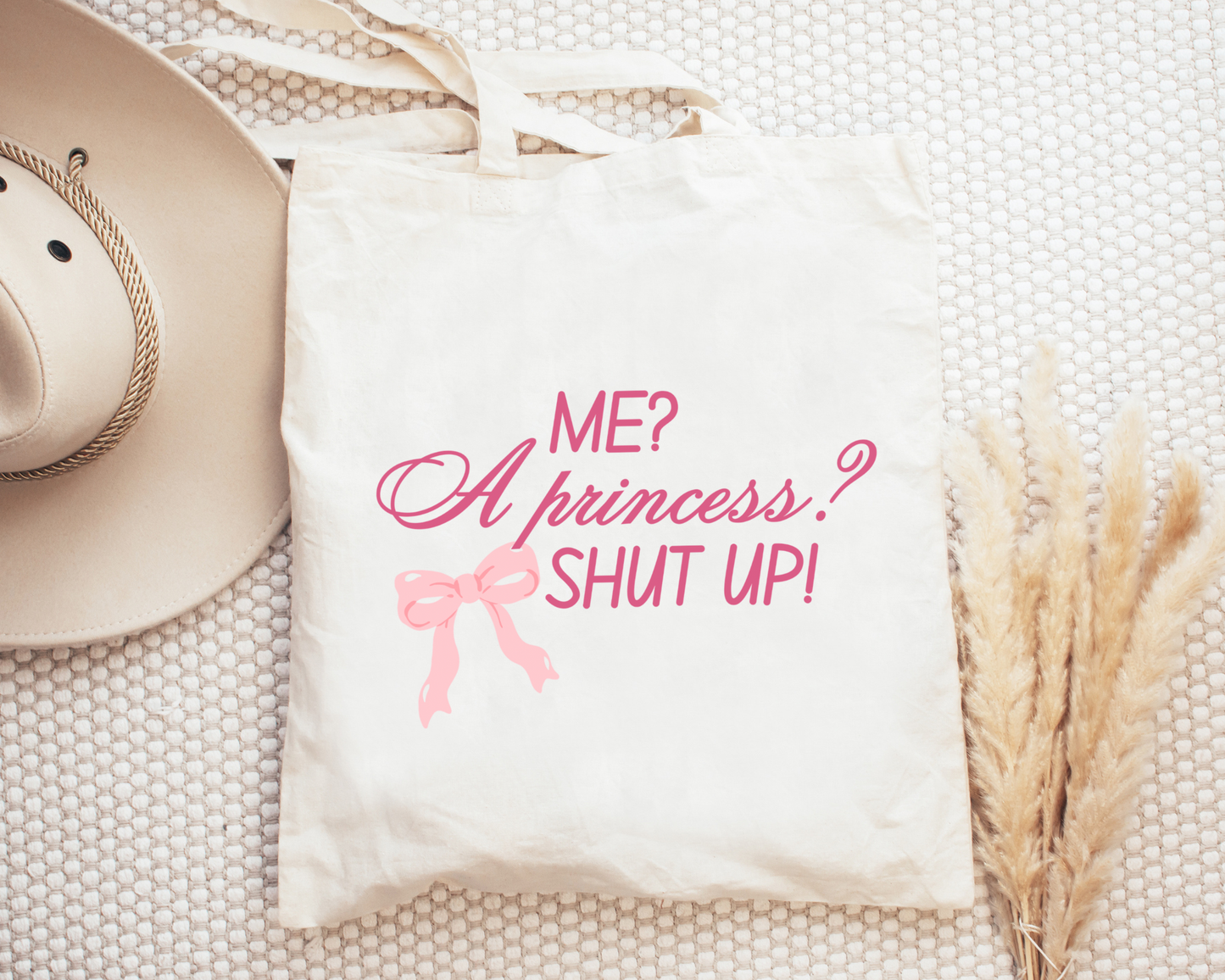 Princess Shut Up Tote Bag