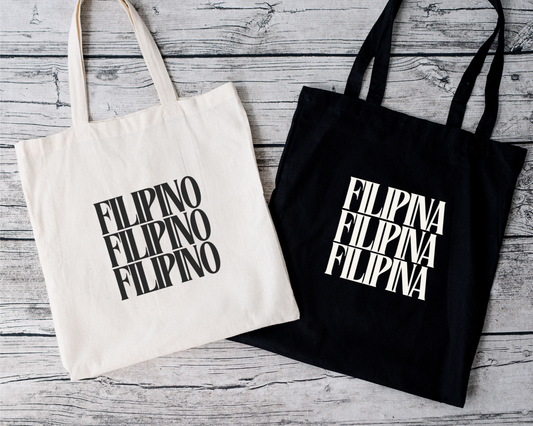 Filipino/Filipina Tote Bag