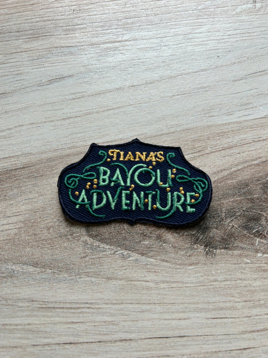 Bayou Adventure Iron on Patch